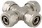 Крестовина обжимная для мeталлопластиковых труб Valtec 26 x 20 x 26 x 20 - фото 73643
