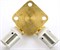 Водорозетка проходная пресс для мeталлопластиковых труб Uni-Fitt 16 x 1/2" (H=52mm) - фото 75040
