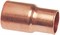 Переходник медный для кондиционирования однораструбный 7/8" х 1/2" - фото 76697